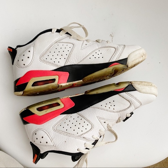 Nike Air Jordan Retro 6 Low Infrared Sneakers 6Y - Picture 12 of 13